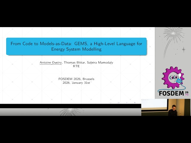 From Code to Models-as-Data: GEMS, a High-Level Language for Energy System Modeling