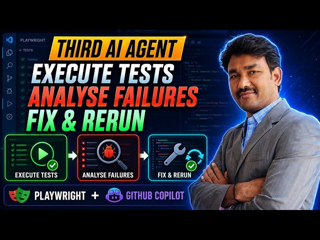 Third AI Agent — Execute, Analyse, Fix and Rerun