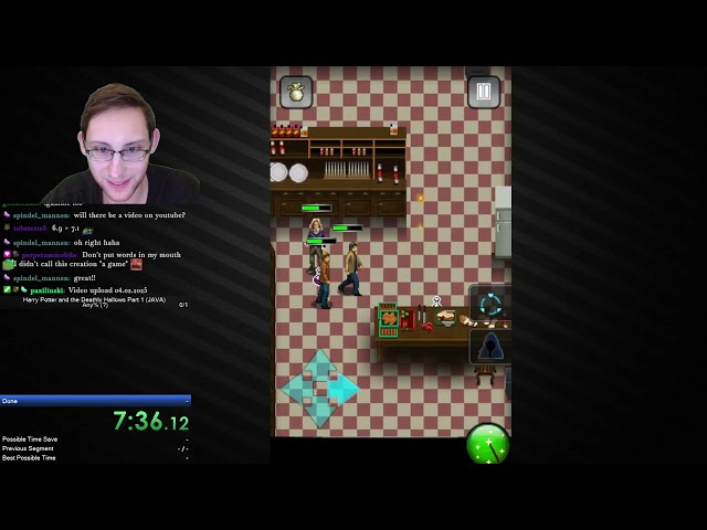 Casual Playthrough of Harry Potter 7.1 (JAVA) [+ First ever Speedrun in 2:30:04 (PB)]
