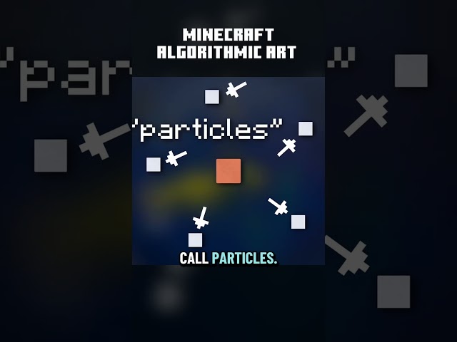 Organic growth algorithm with commands in Minecraft #minecraft