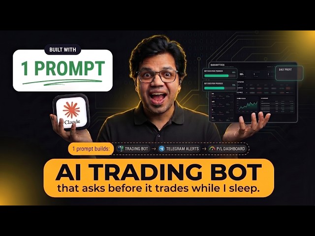 Claude Code Built My Trading Bot in 1 Prompt — Then I Made It Ask Permission