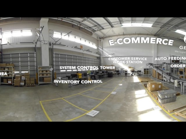360 virtual tour of GEODIS Shanghai eCommerce Operations
