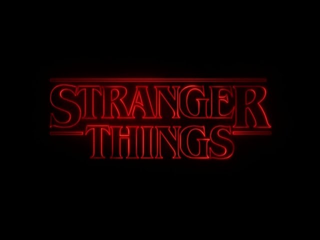 Stranger things opening