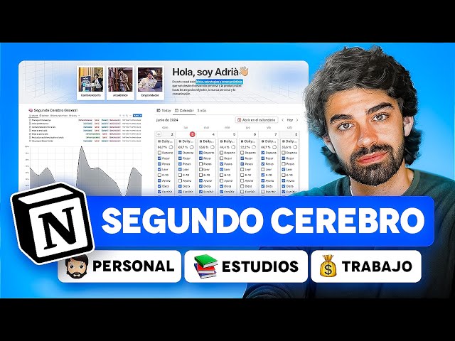Cómo organizar toda tu vida? Segundo Cerebro en Notion I Mi Plantilla Gratis I Tutorial 2026