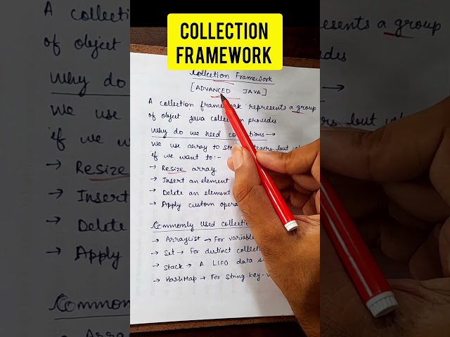 Collection framework in Java #java #javaprogramming #javadeveloper #javacode
