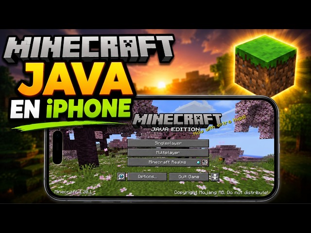 PLAY Minecraft Java on iPhone and iPad! Complete Guide (2026)