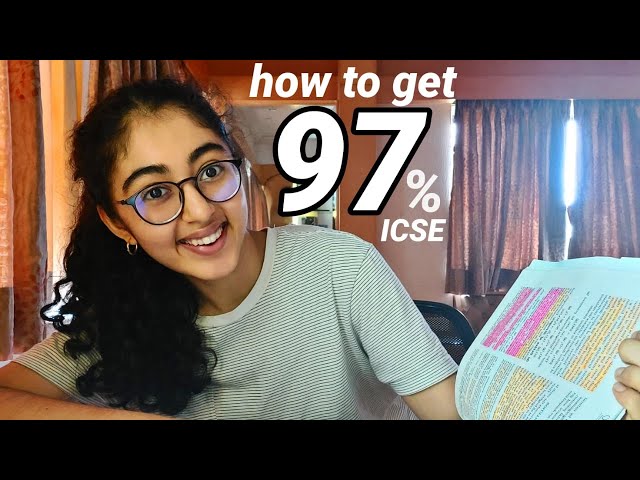 #1  How to prepare for ICSE Class 10 Board Exam | 97% in 4 months