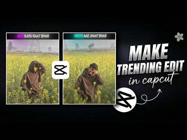 How To Make Trending Edit In Capcut | Capcut Me Edit Kaise Banaye | Capcut Transition Edit Tutorial