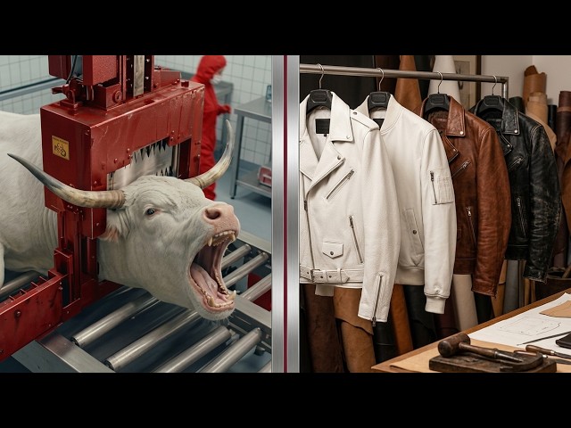 How Bull Leather Jackets Are Made –Inside a Modern Leather Factory