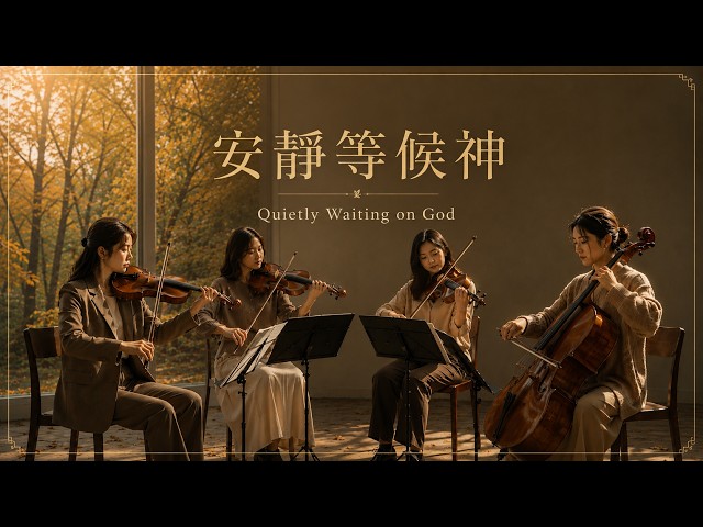 安靜等候祢 | Waiting Quietly for You | String Quartet Worship Instrumentals | 2 Hours