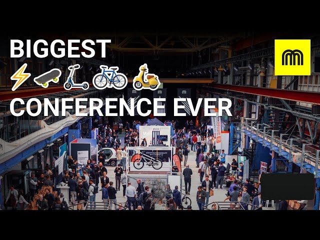 We Went to Micromobility Europe in Amsterdam!🇳🇱 - The Biggest Conference Yet