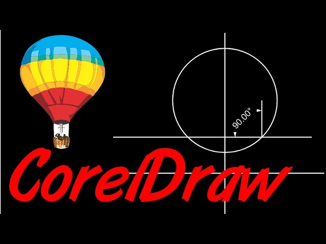 Corel Draw Tips & Tricks Put a line at a 90 deg from this point