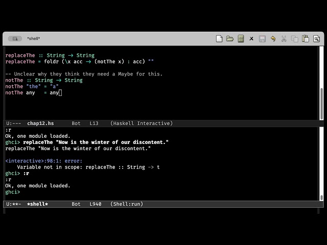 [No Commentary] Haskell Programming From First Principles