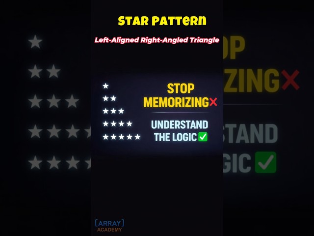 Python Pattern Problems Made Easy🔥| #starpatterns  #starpatterns  #ai #facts #artificialintelligence