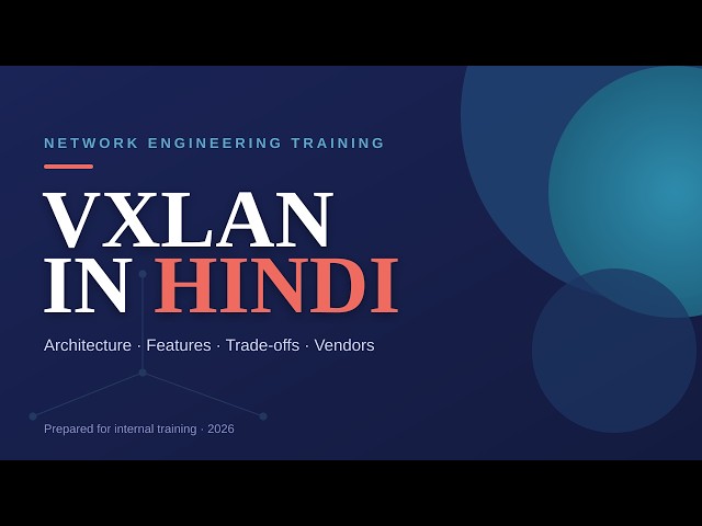 VXLAN Explained in English (Basic) #whatisvxlan and #whyvxlan