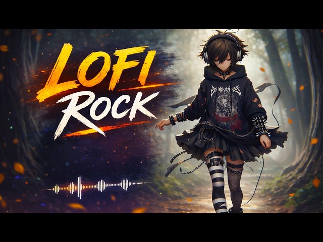 Lo-Fi Rock Metal 🎸⚡ | Chill LoFi Rock Guitar Beats