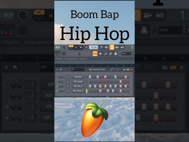 How To Make Hip Hop Beats In FL Studio ♥️ #shorts #tutorial