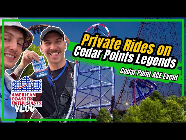 Inside an Exclusive Coaster Event | Cedar Point day 2 Vlog [September 2026]