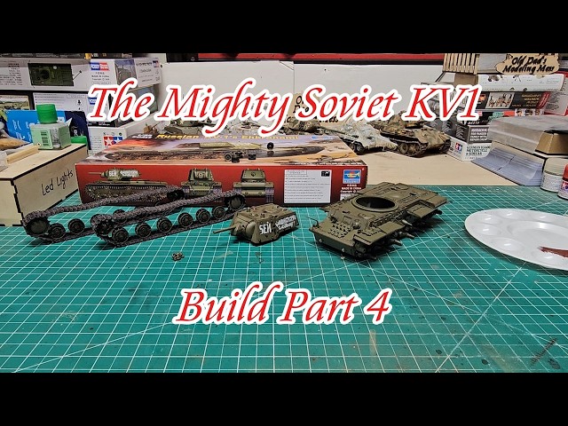 The Mighty Soviet KV1 Build Part 4