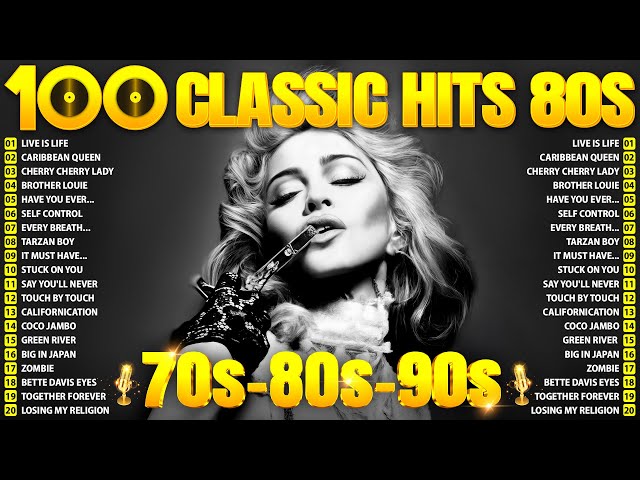 Best Music Hits 70s 80s 90s Playlist - Greatest Hits 70s 80s 90s Oldies Music 1886 - Music Hits 80