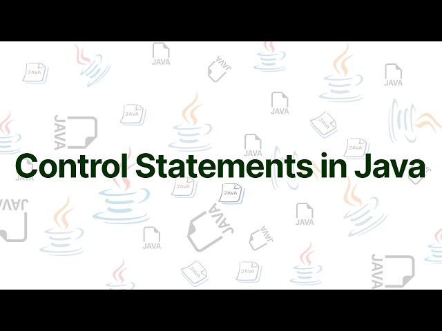 CMP 175 Java Unit 2.8 | Control Statements in Java Practical