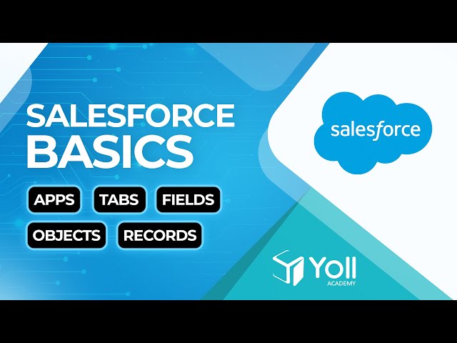 Salesforce Basics: Apps, Tabs, Objects, Records, and Fields Explained!