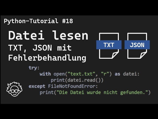 Reading Python Files Made Easy | Importing TXT and JSON Files