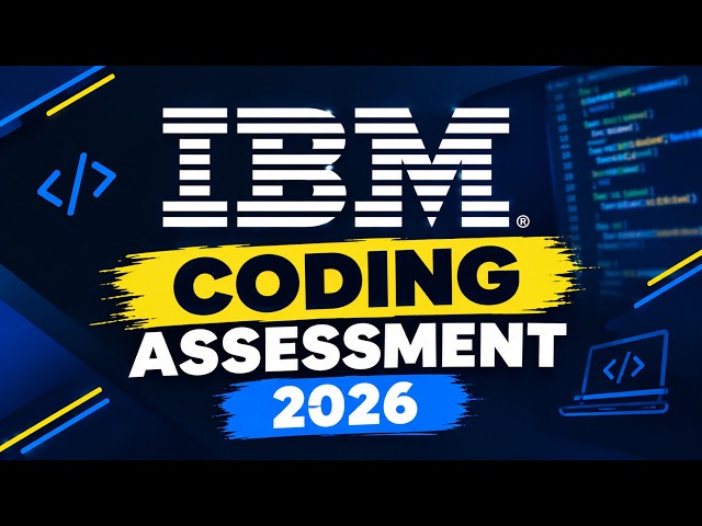 IBM Coding Assessment 2026 | IBM Coding Questions