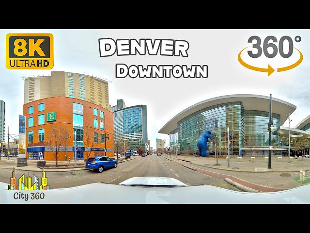 Denver - Downtown - VR 360 8K Video
