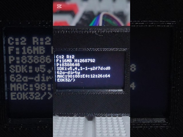 custom linux kernel on esp32 s3. #esp32