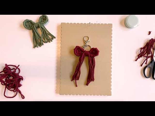 DIY Macrame Bow: Step-by-Step Tutorial