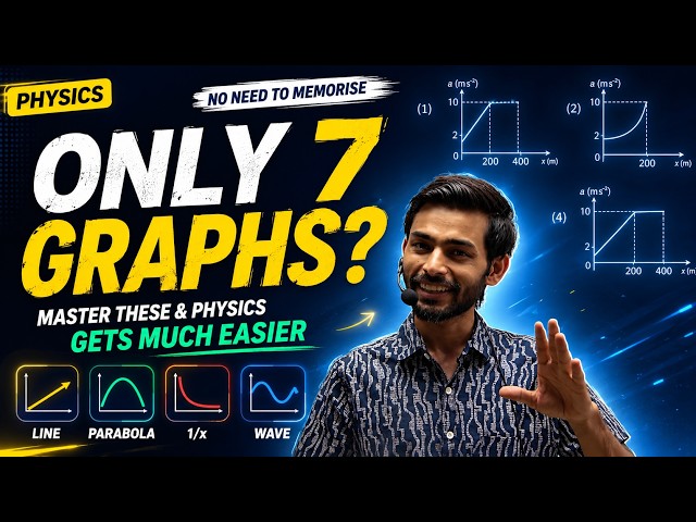 How to Read ANY Physics Graph Without Memorising | Graph Mastery