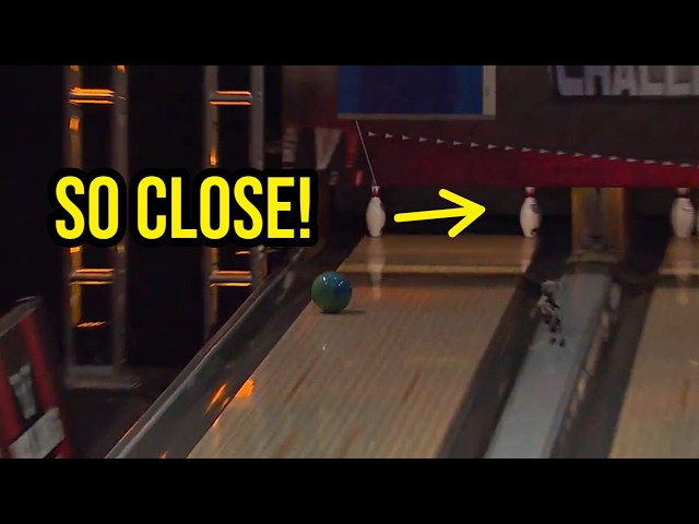 Pro bowlers NEARLY converting the 7-10 split