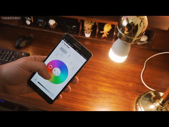 Easybulb Plus - iPhone and Android Controlled Light Bulb with Voice Command
