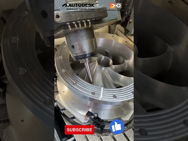 Autodesk Powermill 5 axis machine work #delcam #5axismachining