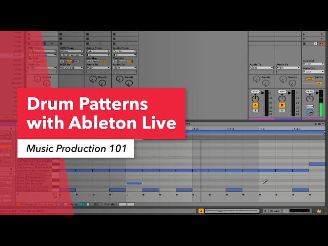 Music Production 101: Drum Programming & Patterns in Ableton Live | Berklee Online