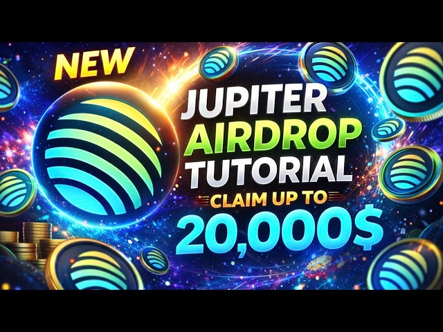 New Jupiter Airdrop Tutorial | How to Check Eligibility and Claim Up to $20,000 in JUP