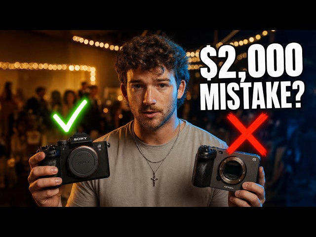 Sony FX30 vs a7IV for Wedding Films — Don't Make This Mistake