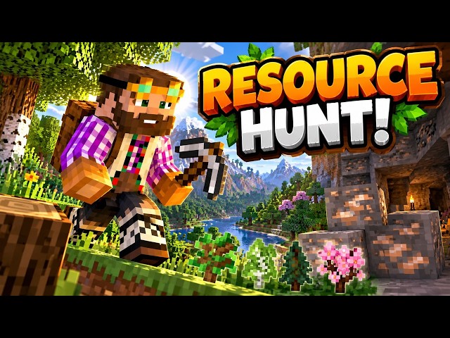 Exploring & Gathering Resources! | Minecraft Survival – Count's Way LIVE