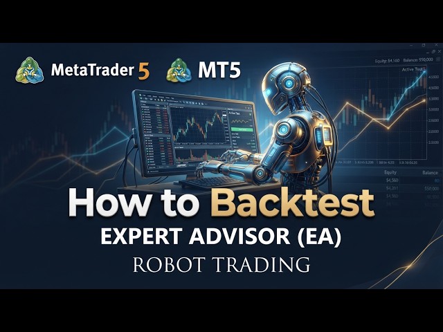 How to Backtest MT5 - Expert Advisor (EA) testing..!