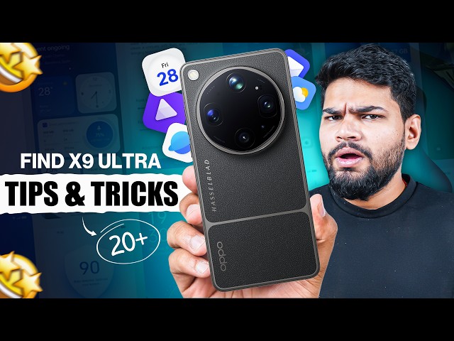 Oppo Find X9 Ultra tips and tricks in Hindi - ColorOS 16 update 😍
