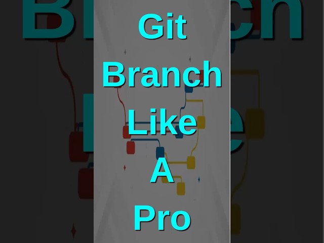 Git Branch in 60 Seconds! 💡 Beginner Tip You Need to Know