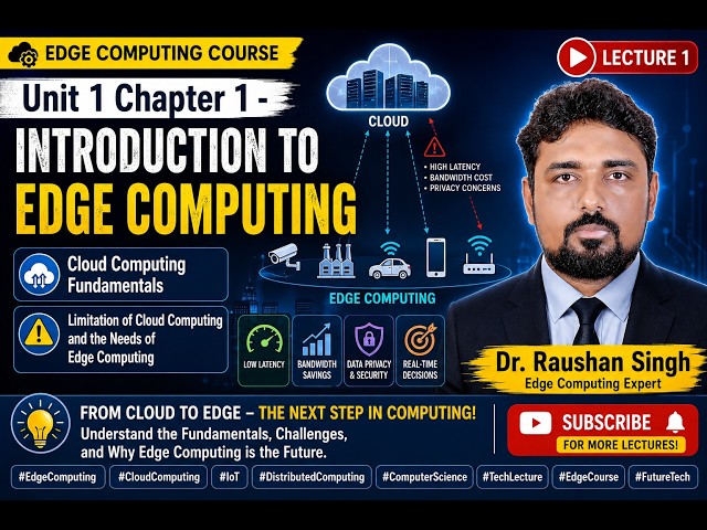 Why Do We Need Edge Computing? | Cloud Computing Limitations | Edge Computing Lecture 1