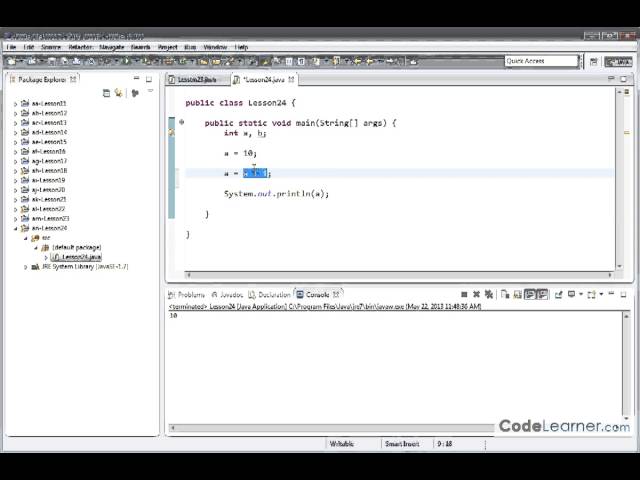 Mastering Java, Vol 1   Lesson 24   Incrementing And Decrementing Variables 17
