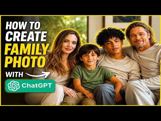 How to Create Family Photos with ChatGPT – Easy AI Photo Tutorial 2026 Guide