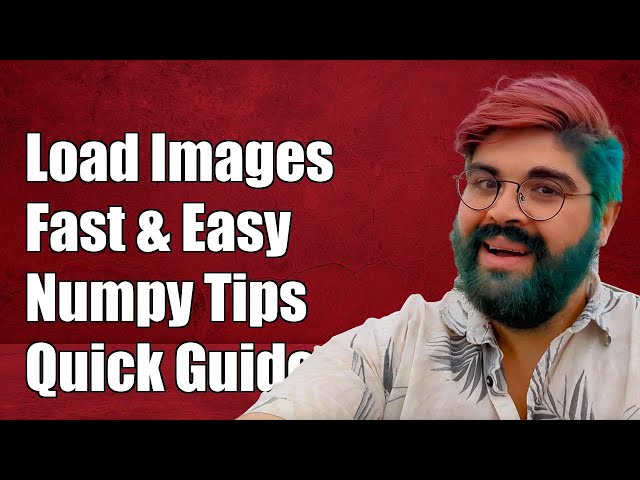 Fastest Way to Load Thousands of Images into a Numpy Array Efficiently