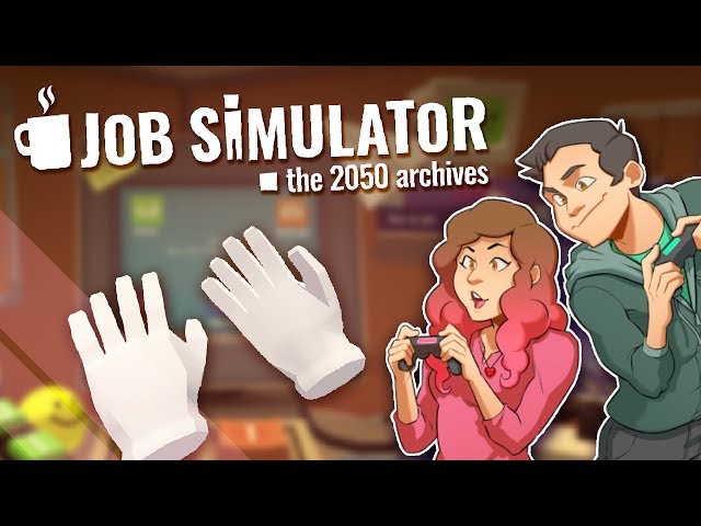 Job Simulator - Carrie Tries VR!