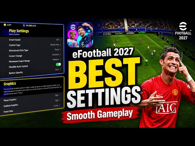 All BEST Settings You Should Turn On - eFootball 2027🎮