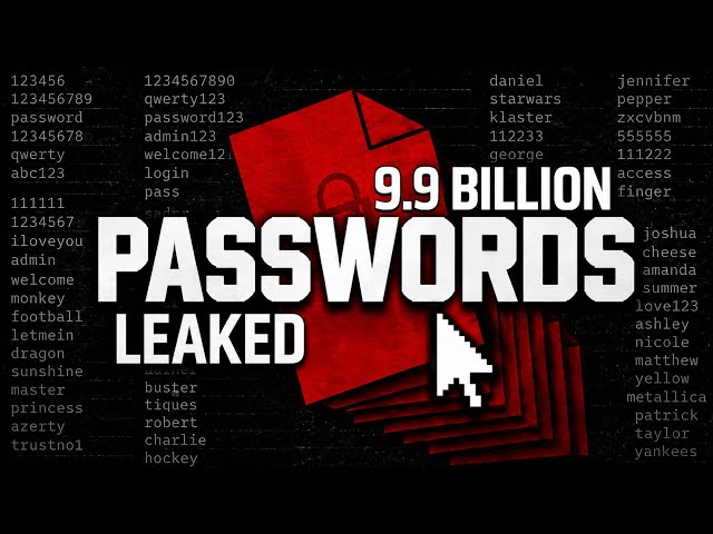The Terrifying Password Iceberg