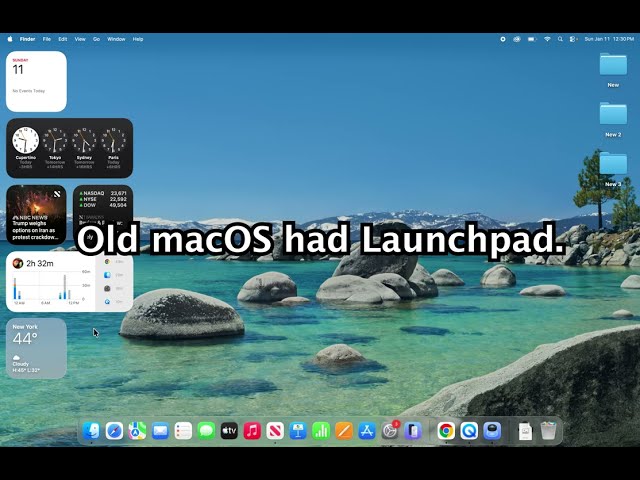 MacBook How to See All Apps in macOS Tahoe 26 (2 Ways)